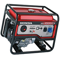 Аренда и прокат генератор бензиновый Honda EM 4500