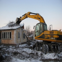 Снос и демонтаж частных домов, зданий и хоз построек. 