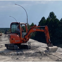 Аренда мини-экскаватора JCB 8025. Ковши, гидромолот, гидробур (ямобур)