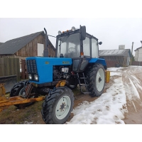 Аренда трактора мтз 82.1 с навесным оборудованием отвал, щётка, косилка в Минская область Аренда трактора мтз 82.1 с навесным оборудованием отвал, щётка, косилка