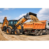 Аренда Экскаватор-Погрузчик CASE 695SV с оператором и навесным оборудованием