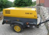 Аренда передвижная электрическая станция Atlas Copco XAS97 с отбойными молотками