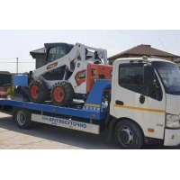 Услуги эвакуатора - перевозка мини-экскаваторов, мини-погрузчиков до 5 тонн