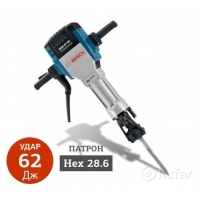 Аренда Самый Мощный Отбойный Молоток Бетонолом Bosch GSH 27 - 62+ ДЖ удар, 30 кг вес, 2 кВт