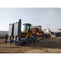 Аренда трал с низкорамной площадкой и длинными аппарелями