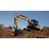 Аренда экскаваторов 13 тонн, 8.5 и 5 тонн и мини экскаваторов на гусеничном ходу. Ямобур, гидромолот.