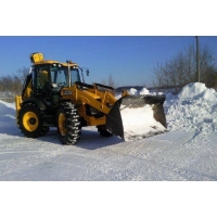 Аренда экскаватора-погрузчика - уборка снега, снегоуборочные работы в Минская область Аренда экскаватора-погрузчика - уборка снега, снегоуборочные работы