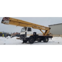 Аренда автовышки 28 метров ПМС-328 с поворотной корзиной в Минская область Аренда автовышки 28 метров ПМС-328 с поворотной корзиной