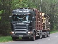 Услуги лесовозов Scania